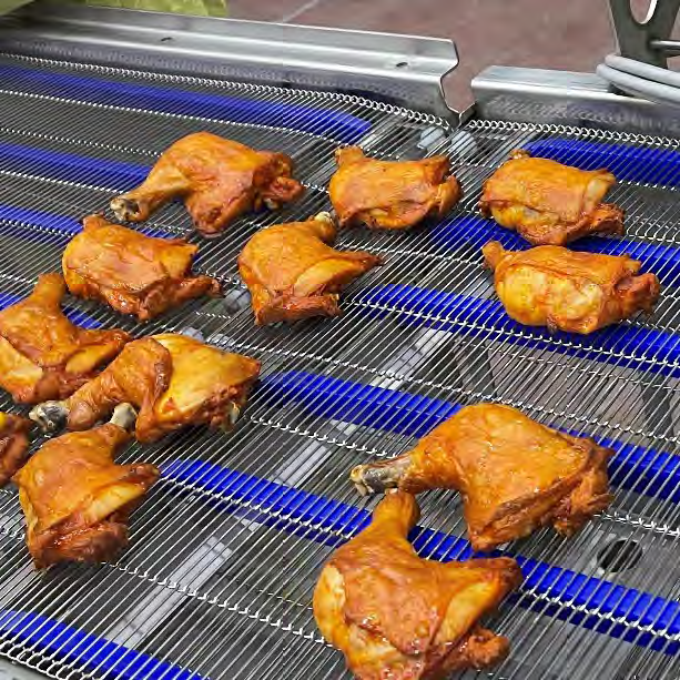 食品行業中，選擇金屬網帶需要注意什么？材質、規格、表面處理......